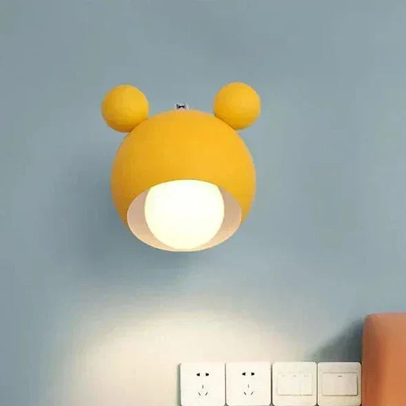 MickeyGlo - Lampa Ścienna Mickey