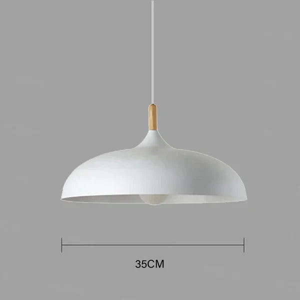 NordicOak – Lampa sufitowa z północnego dębu
