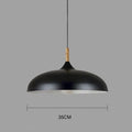 NordicOak – Lampa sufitowa z północnego dębu