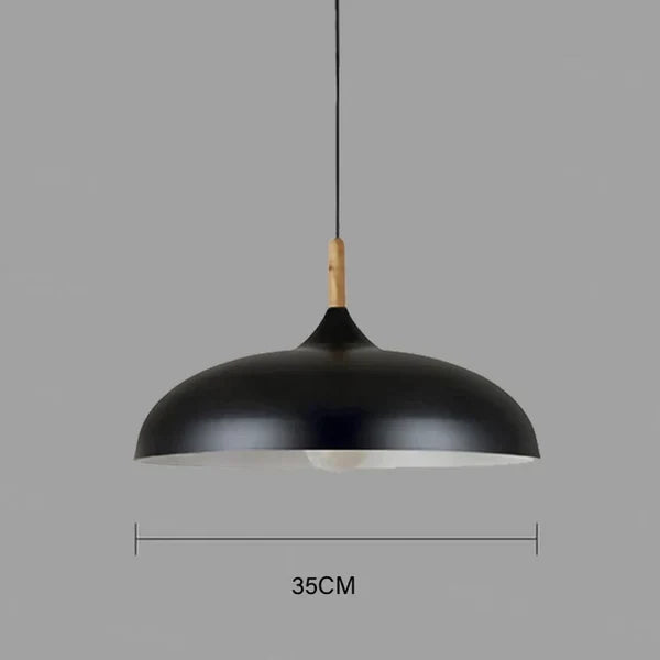 NordicOak – Lampa sufitowa z północnego dębu