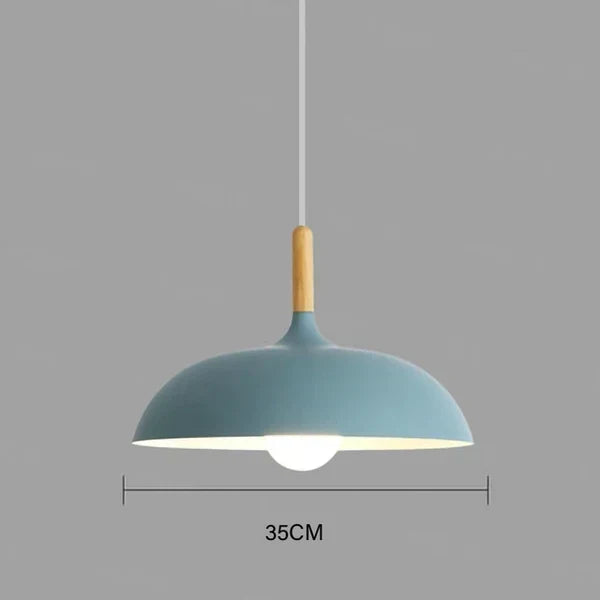 NordicOak – Lampa sufitowa z północnego dębu