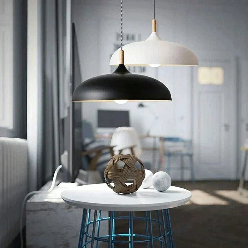NordicOak – Lampa sufitowa z północnego dębu