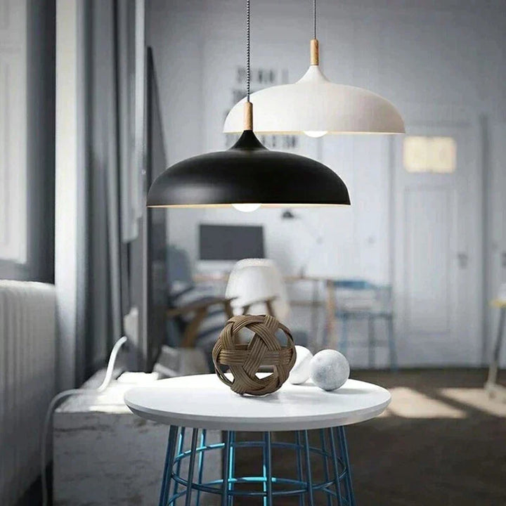 NordicOak – Lampa sufitowa z północnego dębu