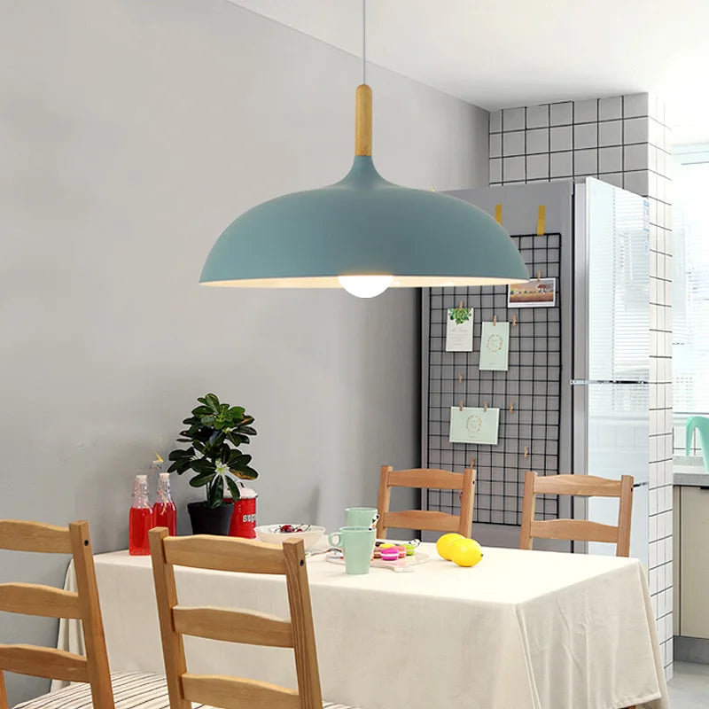 NordicOak – Lampa sufitowa z północnego dębu