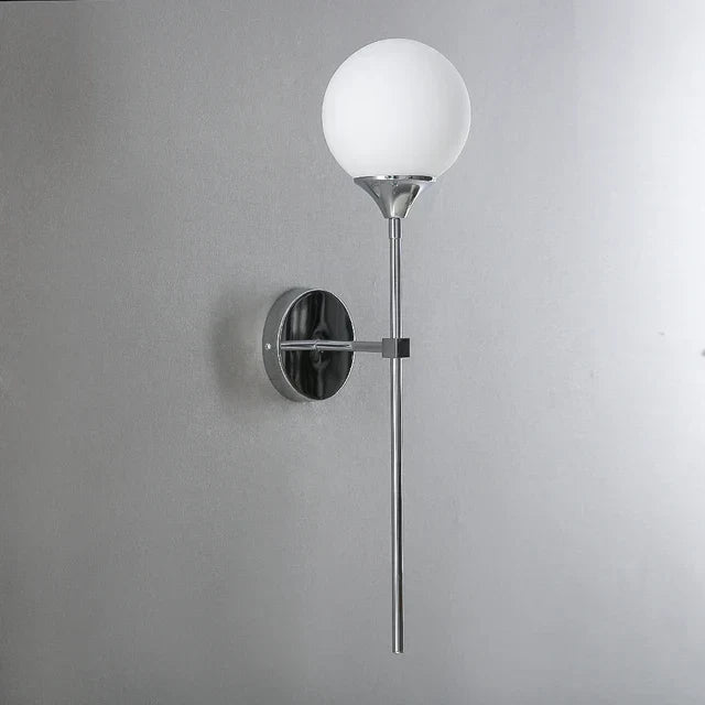 Lampa Ścienna Skandynawska Nowoczesna Szklana