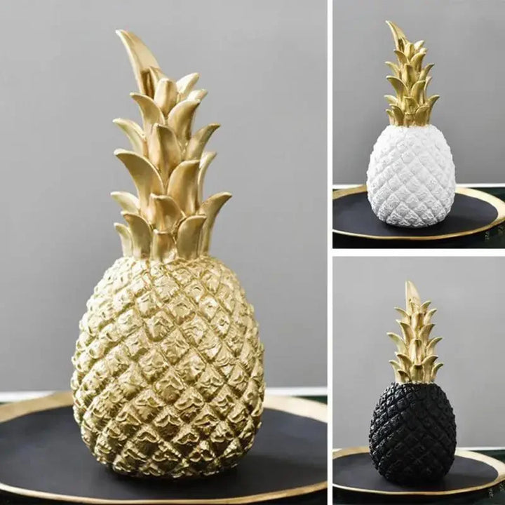 Złoty Ananas - Dekoracja do Domu
