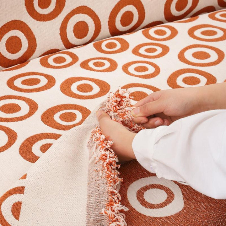 Pokrowiec na sofę Chenille w wzór Circa Bloom
