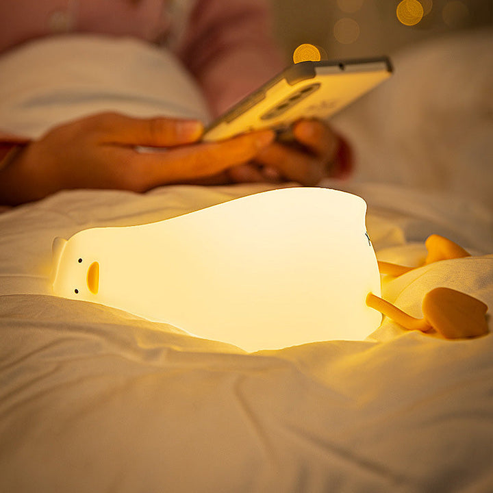 Leniwy Kaczor Nocna Lampa LED Najlepszy Prezent