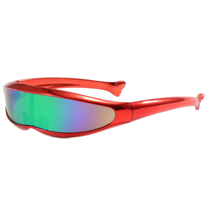 Kobiece Sportowe Okulary Przeciwsłoneczne z Ergonomicznym Designem i Lustrzanymi Soczewkami