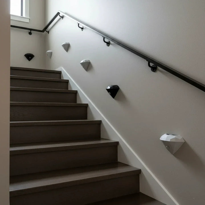 Lampa Ścienna Premium Diamond z Czujnikiem Ruchu, Magnetyczna, Dimmowalna