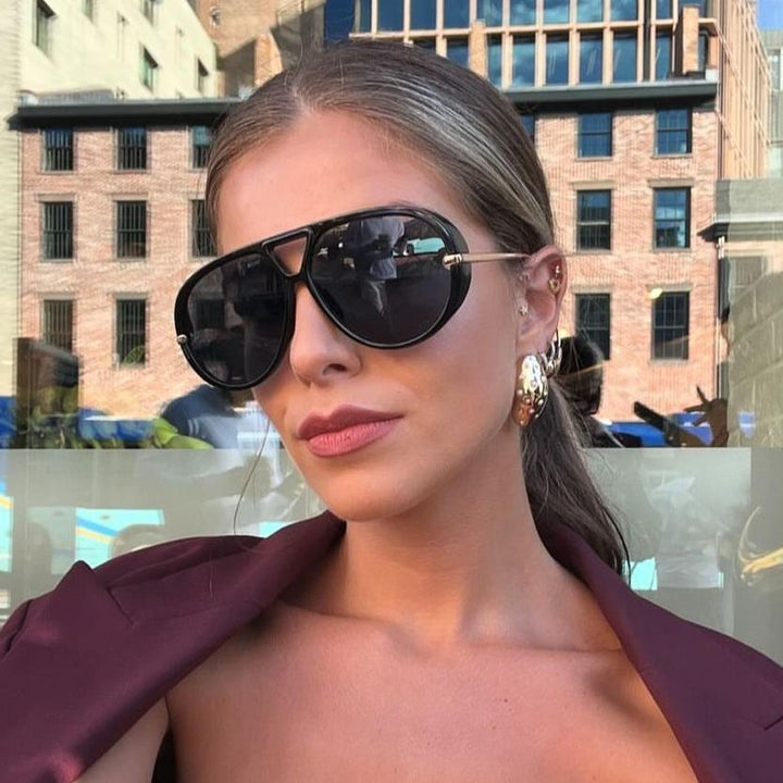 Damskie okulary przeciwsłoneczne w oversize&