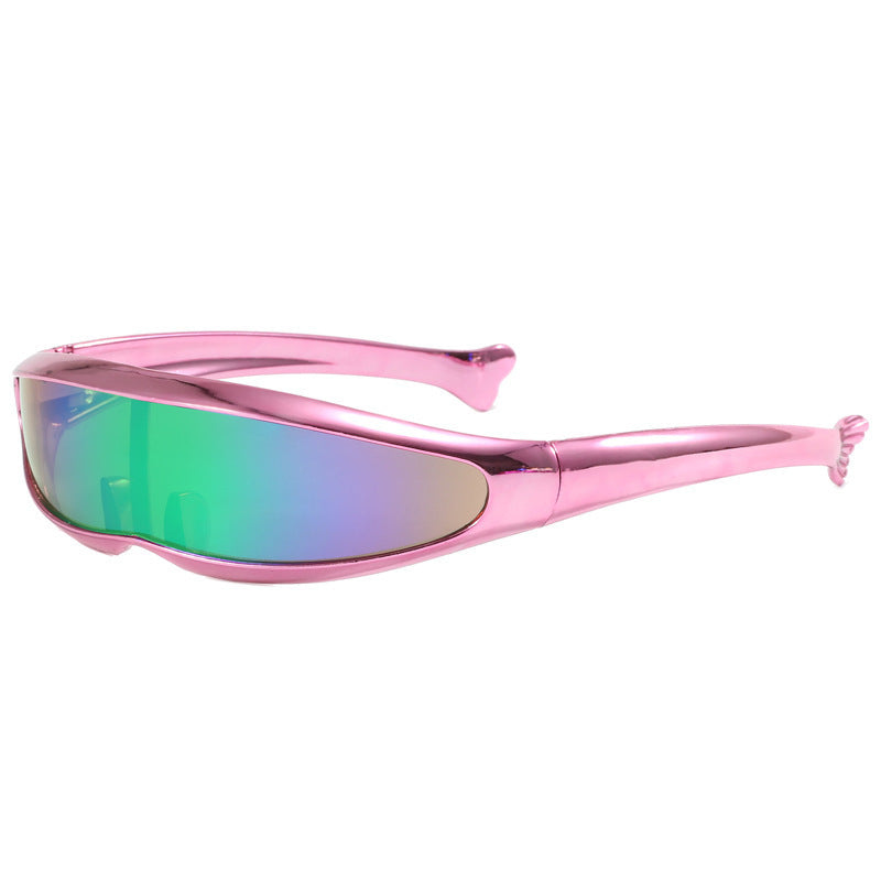 Kobiece Sportowe Okulary Przeciwsłoneczne z Ergonomicznym Designem i Lustrzanymi Soczewkami