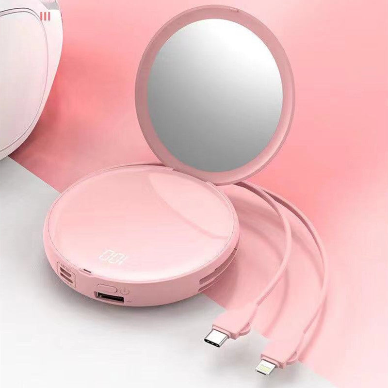 Przenoś lusterko z funkcją ładowania USB
