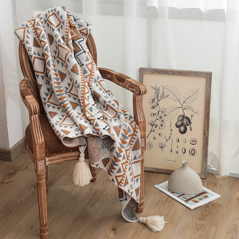 Boho Navajo Koc Słoneczny