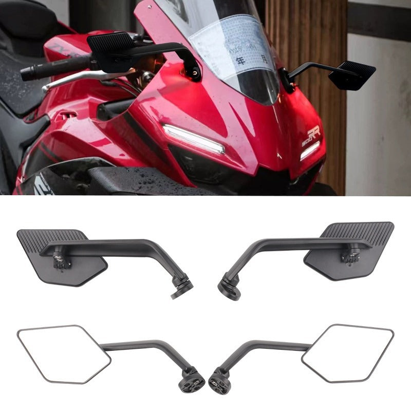 Regulowane Lusterko Motocyklowe z Solidnym Systemem Montażu