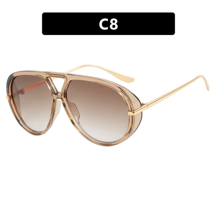 Damskie okulary przeciwsłoneczne w oversize&