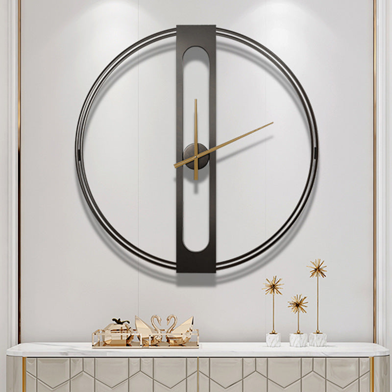 Nordycki Duży Zegar Ścienny Silence do Przestrzeni Życiowej 20 Calowy