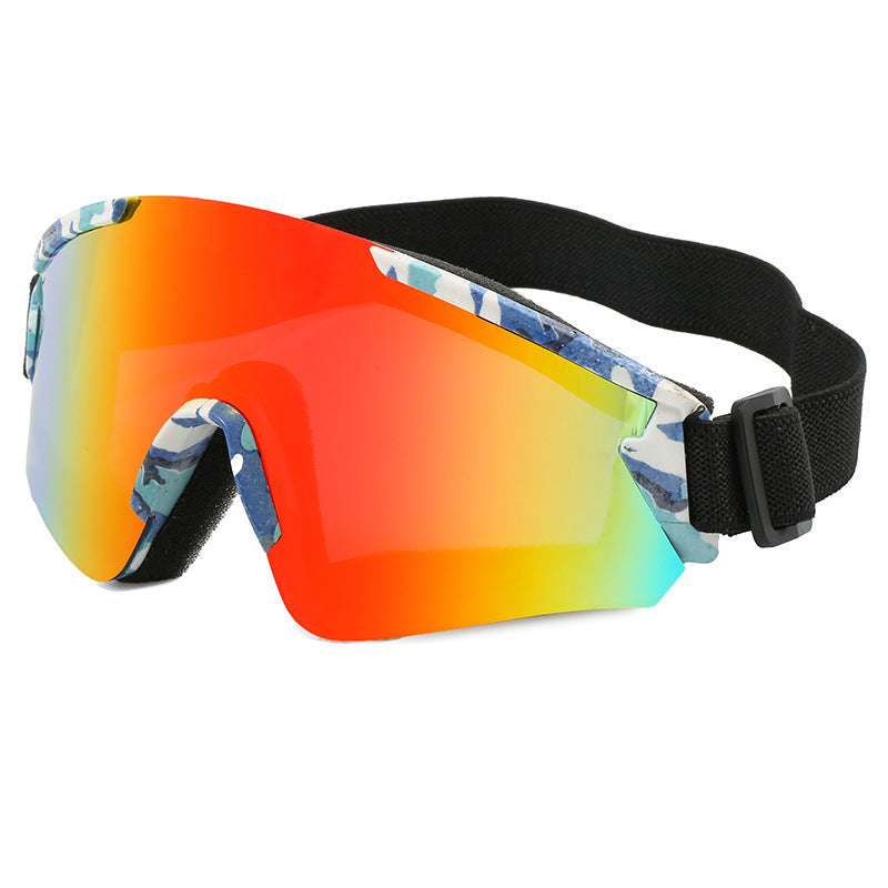 Damskie Okulary Sportowe z Lustrzanym, Wysokowydajnym Designem