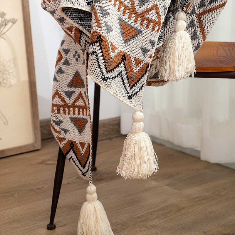 Boho Navajo Koc Słoneczny