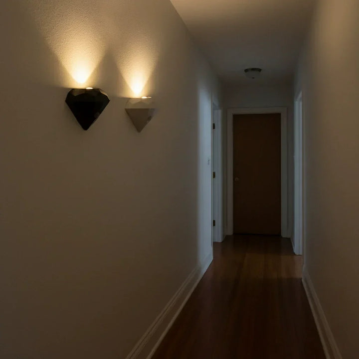 Lampa Ścienna Premium Diamond z Czujnikiem Ruchu, Magnetyczna, Dimmowalna