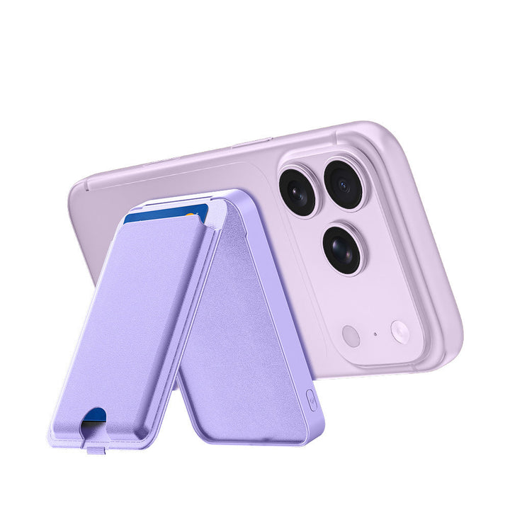 Etui na smartfon z wbudowanym slotem na karty i stojakiem