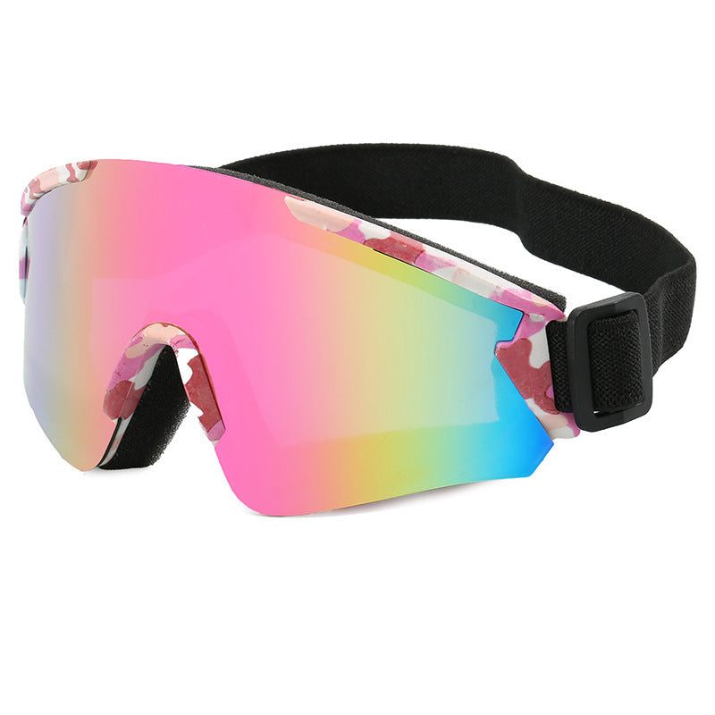 Damskie Okulary Sportowe z Lustrzanym, Wysokowydajnym Designem