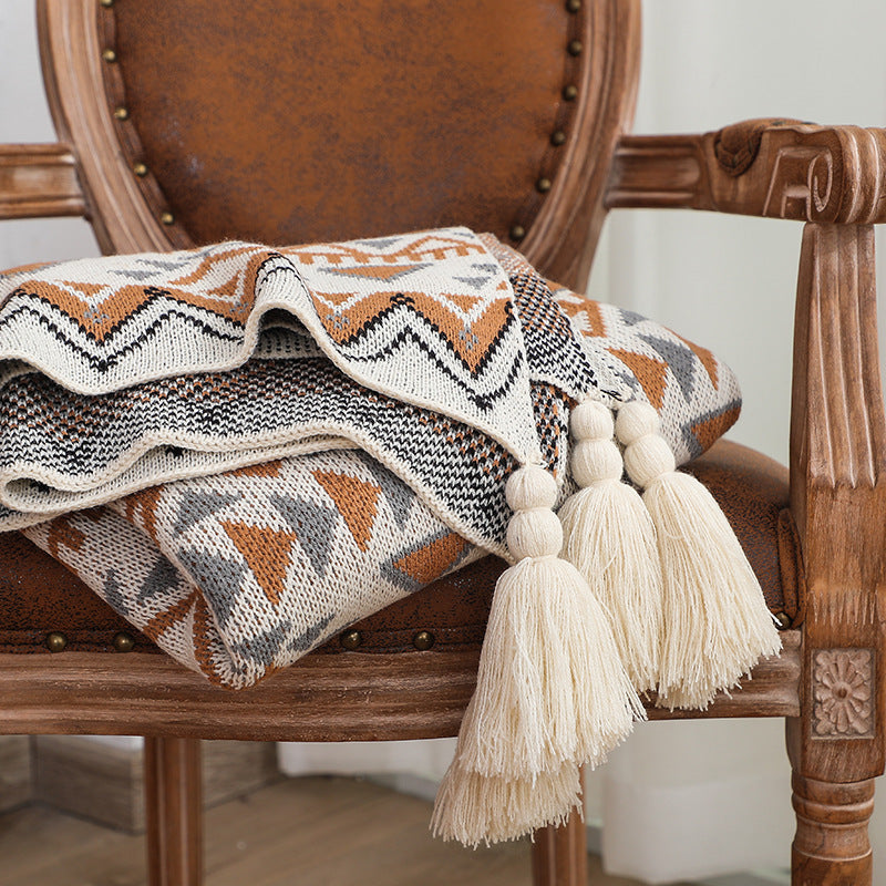 Boho Navajo Koc Słoneczny