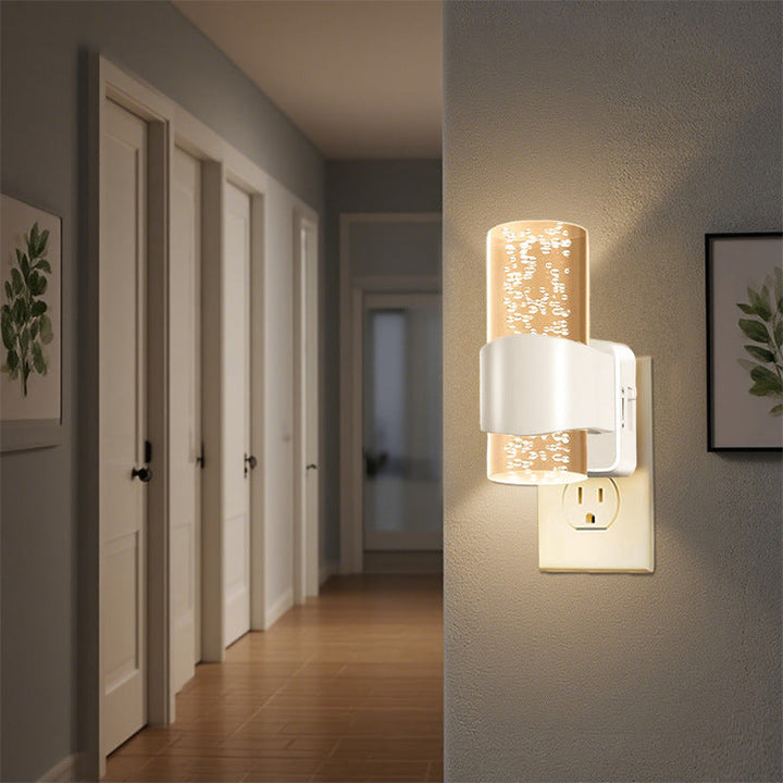 LED Czujnik Nocna Lampa Stepless Dimming Oświetlenie Ścienne Korytarza