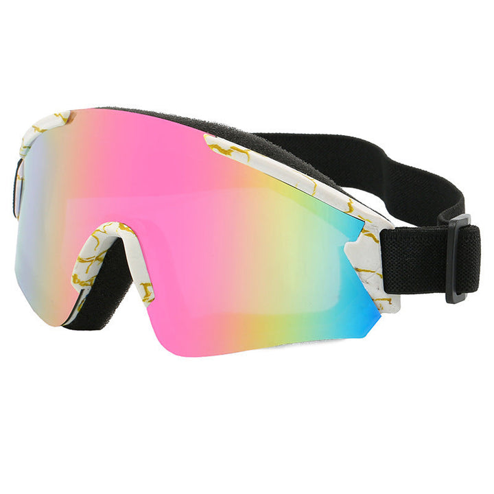 Damskie Okulary Sportowe z Lustrzanym, Wysokowydajnym Designem