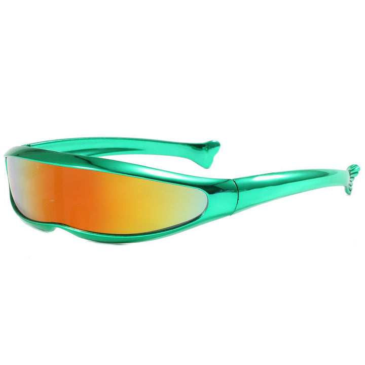 Kobiece Sportowe Okulary Przeciwsłoneczne z Ergonomicznym Designem i Lustrzanymi Soczewkami
