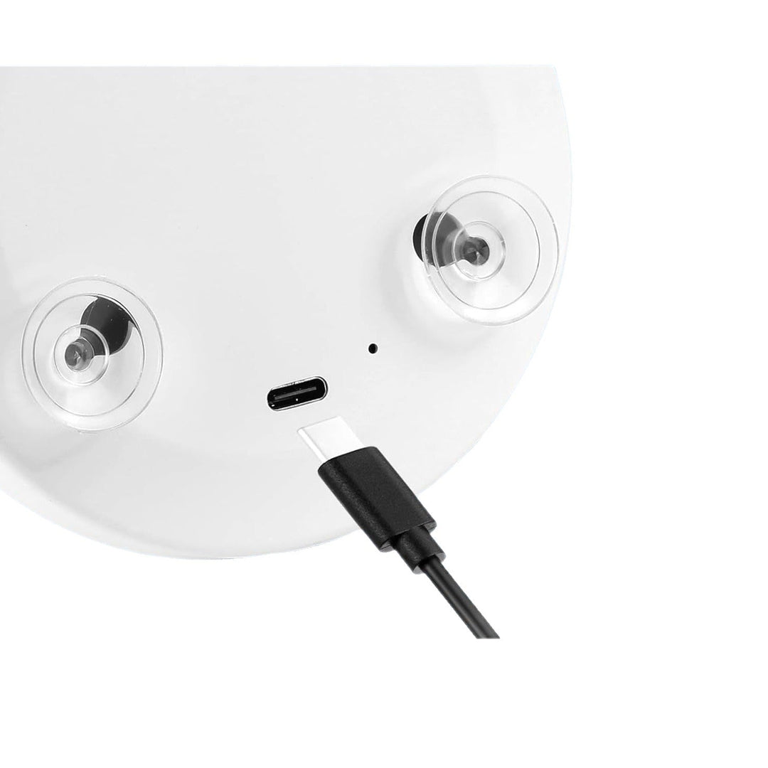 Lustro powiększające TenX LED z przyssawką i czujnikiem dotykowym, ładowane przez USB, przenośne