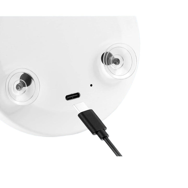 Lustro powiększające TenX LED z przyssawką i czujnikiem dotykowym, ładowane przez USB, przenośne