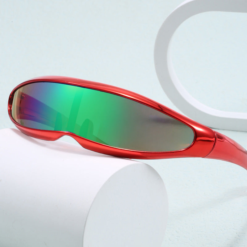 Kobiece Sportowe Okulary Przeciwsłoneczne z Ergonomicznym Designem i Lustrzanymi Soczewkami
