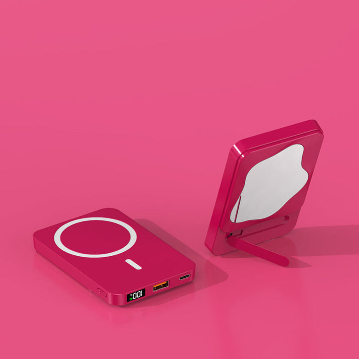 Przenośny Power Bank z Wbudowanym Lustrem