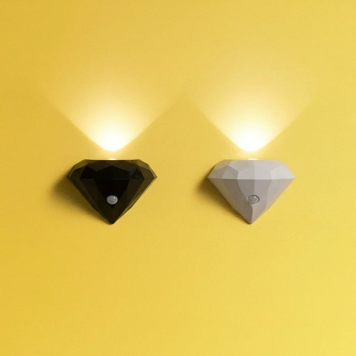 Lampa Ścienna Premium Diamond z Czujnikiem Ruchu, Magnetyczna, Dimmowalna