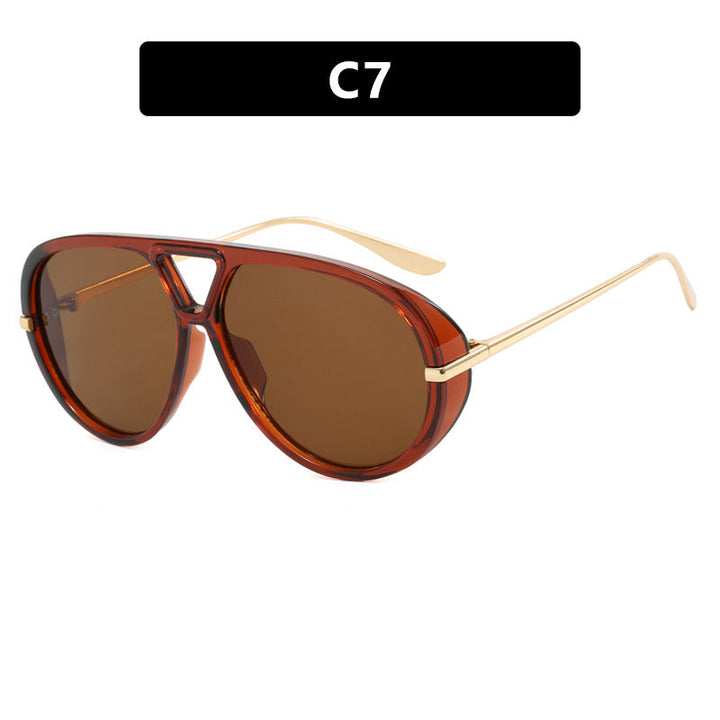 Damskie okulary przeciwsłoneczne w oversize&