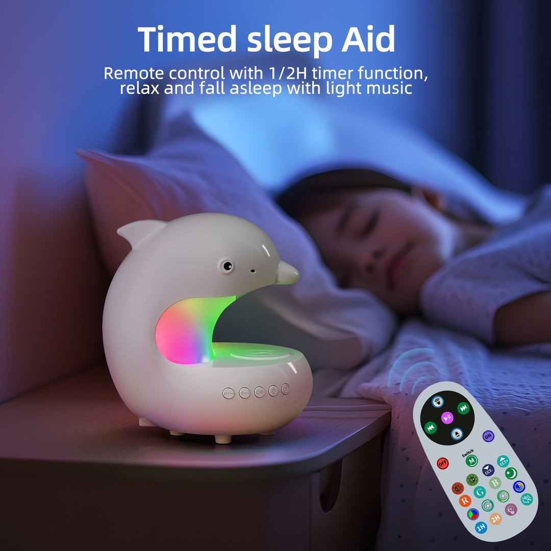 Wiralna Lampa Nocna z Bezprzewodowym Ładowaniem