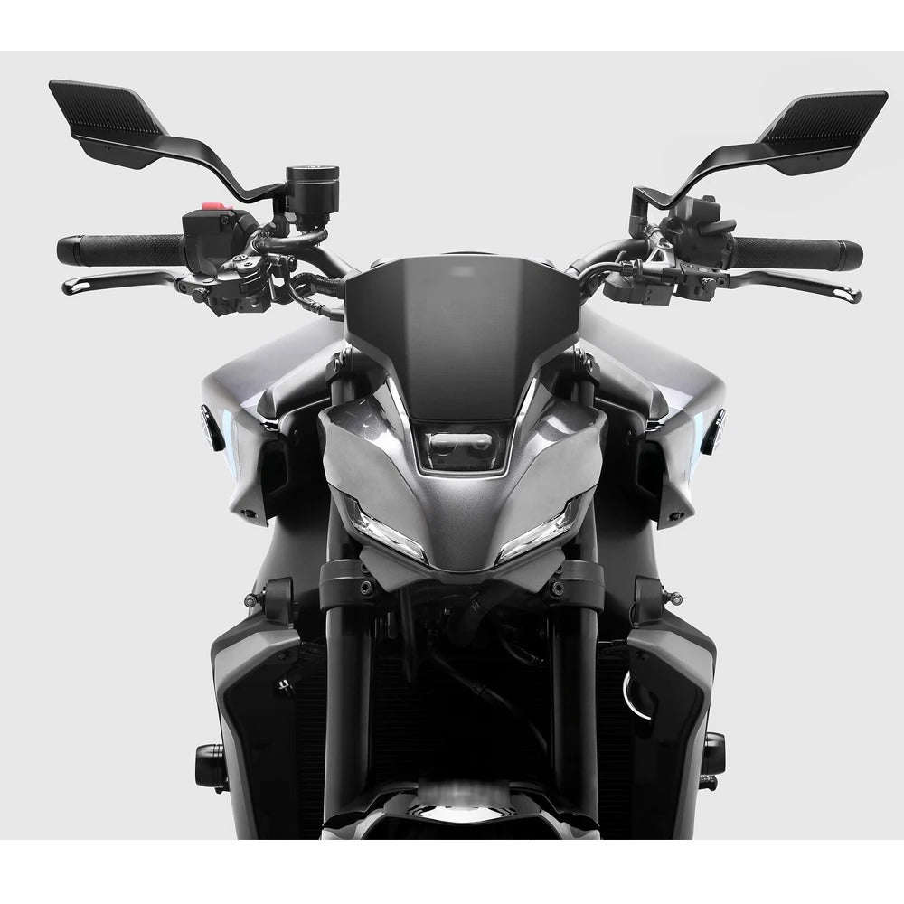 Lusterko wsteczne do motocykla o nowoczesnym, aerodynamicznym designie