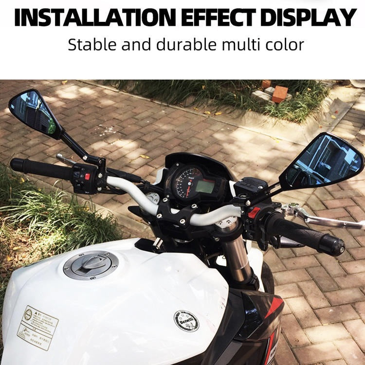 Regulowane Lusterka Tylne do Motocykli Sportowych