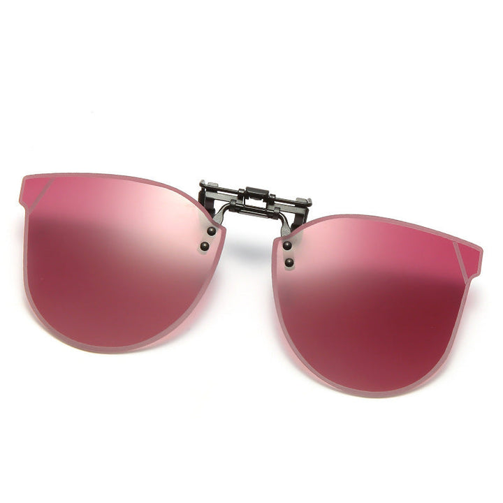 Damskie modne okulary przeciwsłoneczne w futurystycznym designie z lustrzanymi soczewkami