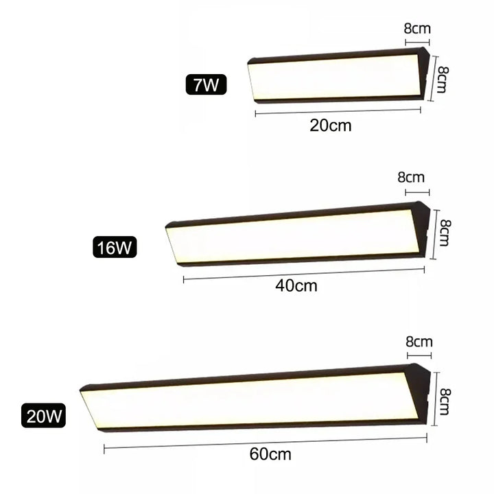 PatioGlow - Wodoodporna Lampa Ścienna LED