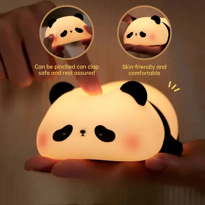 Lampka nocna Panda – Miękka, ładowalna i wszechstronna