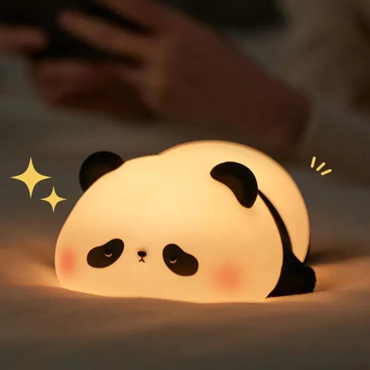 Lampka nocna Panda – Miękka, ładowalna i wszechstronna
