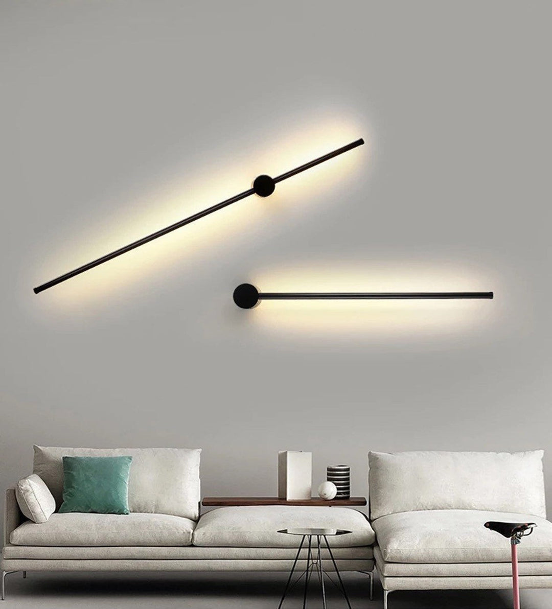 Nowoczesny Minimalistyczny LED Linearny Kinkiet Ścienny