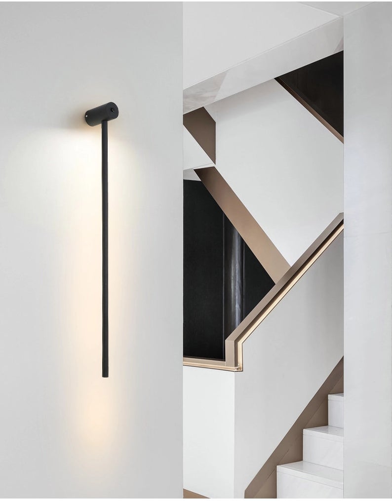 Nowoczesny Minimalistyczny LED Linearny Kinkiet Ścienny