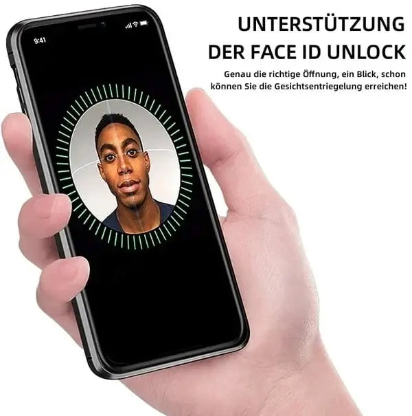 Etui na telefon z filtrem prywatności – Slim pRedection z filtrem prywatności i metalową ramką