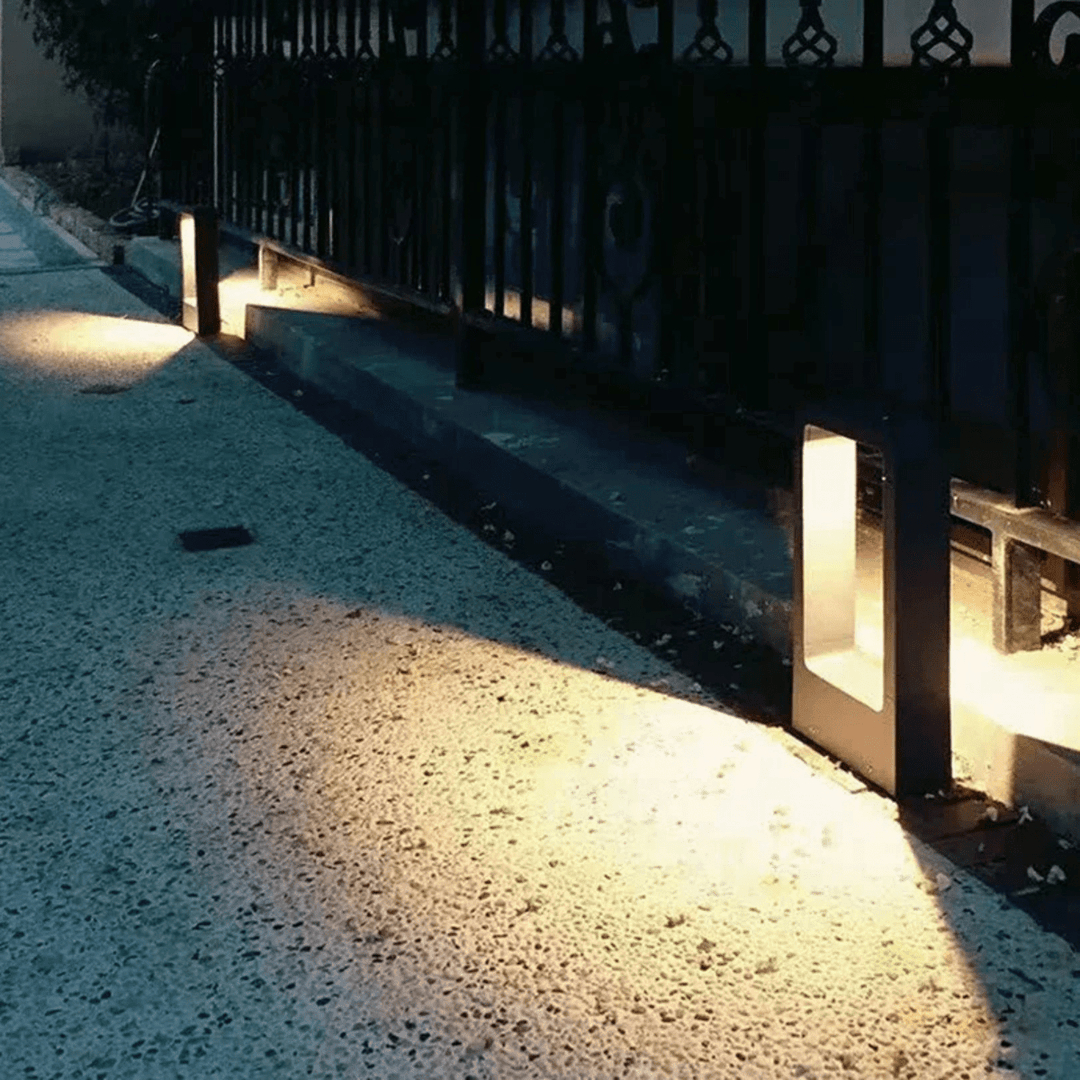 Harmonijna Lampa Podłogowa do Użytku Zewnętrznego