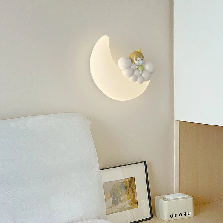 Lampa ścienna Księżyc | Delikatne oświetlenie | Wysoka jakość - Noram