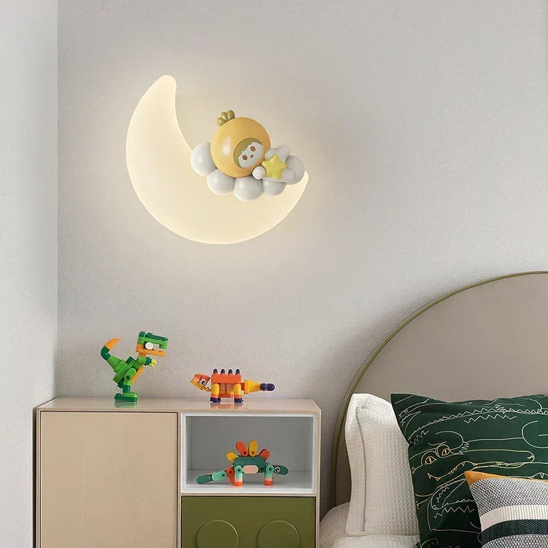 Lampa ścienna Księżyc | Delikatne oświetlenie | Wysoka jakość - Noram