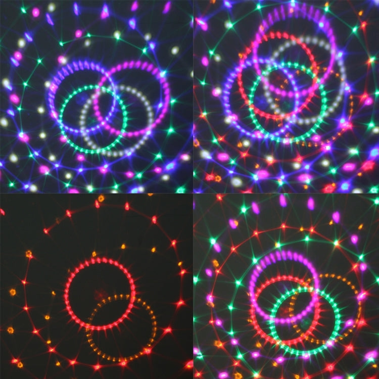 Cyfrowa LED RGB Kryształowa Magiczna Kula Efektów Scenicznych, Oświetlenie DMX na Imprezy Disco DJ Bar z kolorowymi wzorami